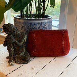 Cole Haan | Rust Red Suede Clutch